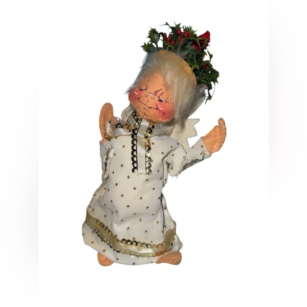 Annalee Tree Topper Angel 8" 1976 Vintage